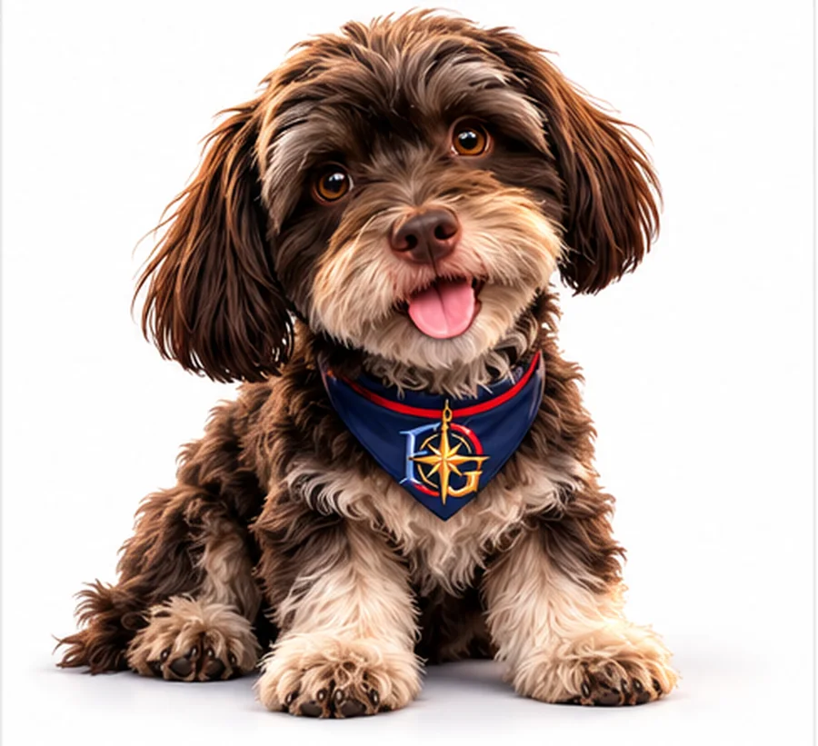 Forge, the playful loyal dog inspired by Bentley